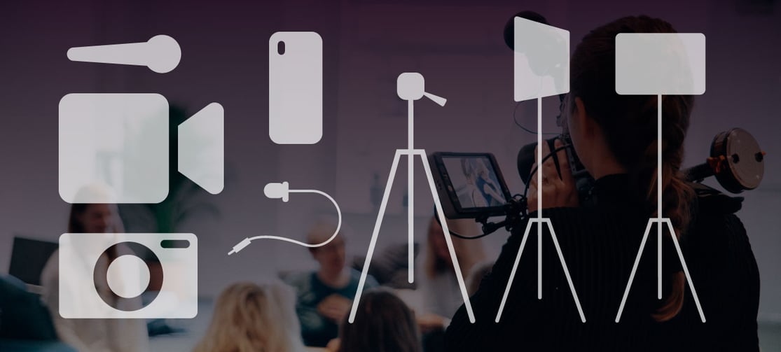 Les vår bloggartikkel om utstyr for videoproduksjon