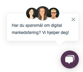 Eksempel på chat fra dikom.no