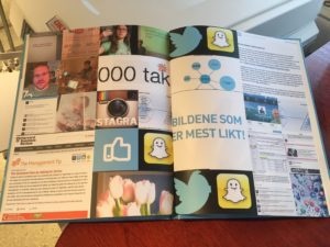 Eksempel på hvordan innhold blir presentert ved å fokusere på mest engasjerende innhold Eksempel på hvordan innhold blir presentert ved å fokusere på mest engasjerende innhold