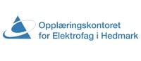 Logo Opplæringskontoret for Elektrofag i Hedmark