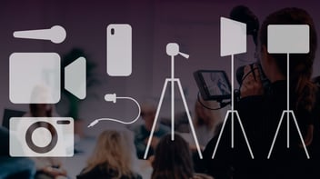 Les vår artikkel om utstyr for videoproduksjon Utstyr for videoproduksjon 