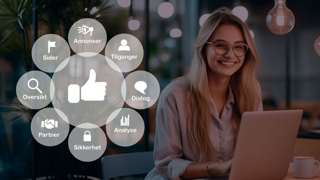Kontroll med Facebook Business Manager Facebook Business Manager